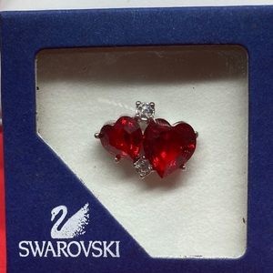 Swarovski New Red Heart Pin and FREE Gift with Purchase!